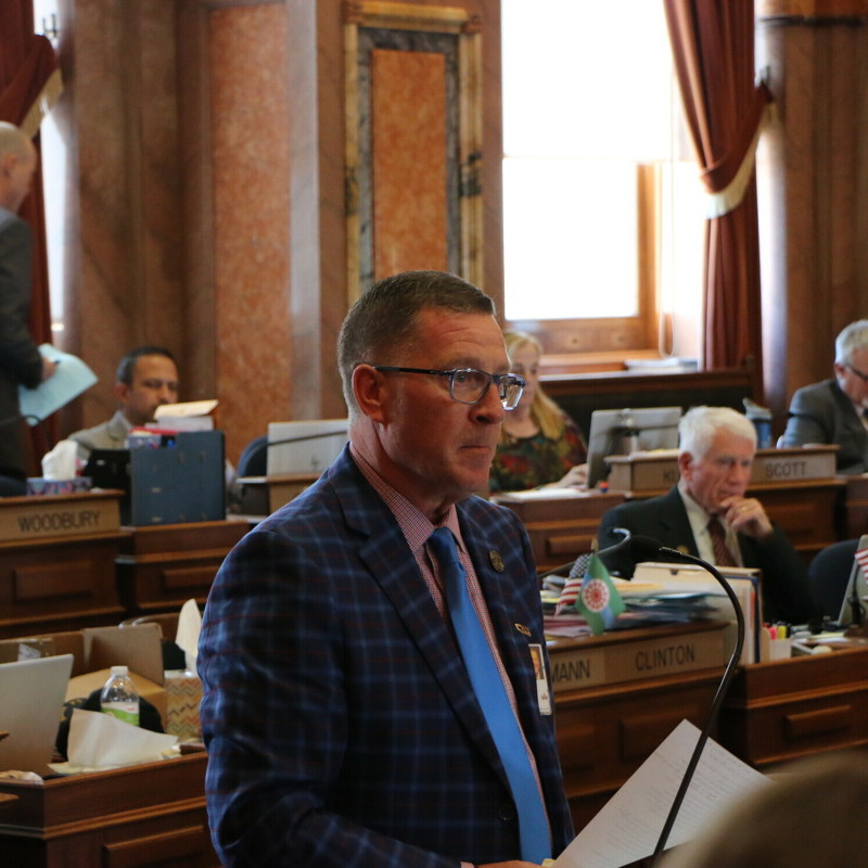 I ran my first bill on cancer prevention, HF 2170, that deals with radon mitigation in residential buildings.