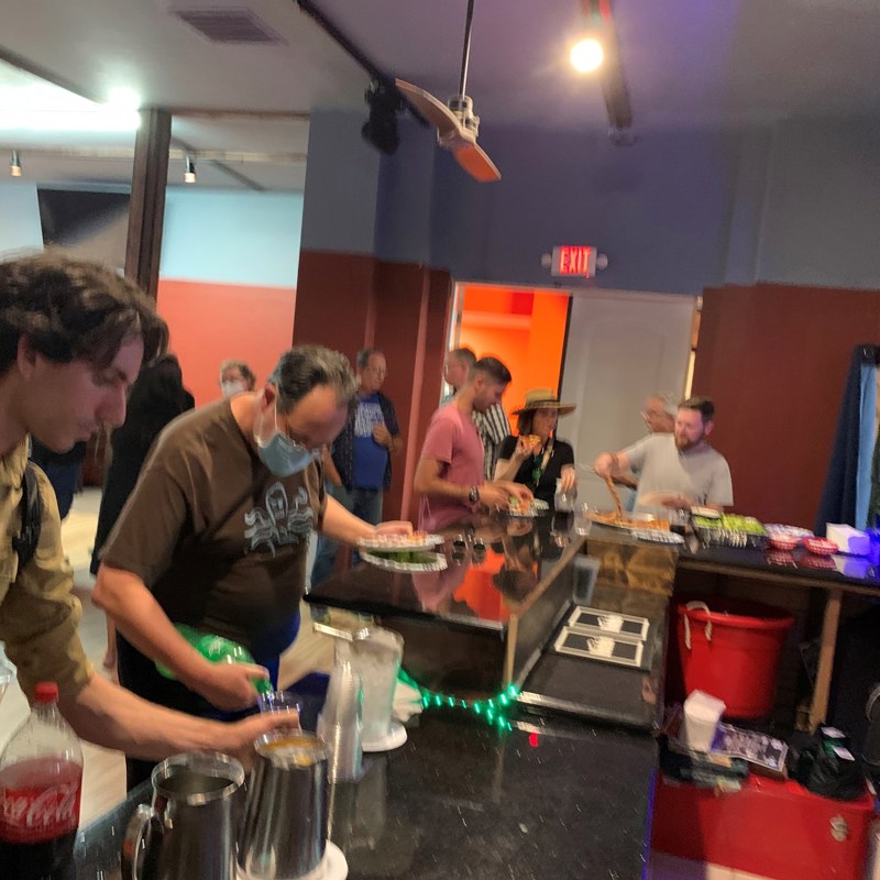 more pizza, and drinks