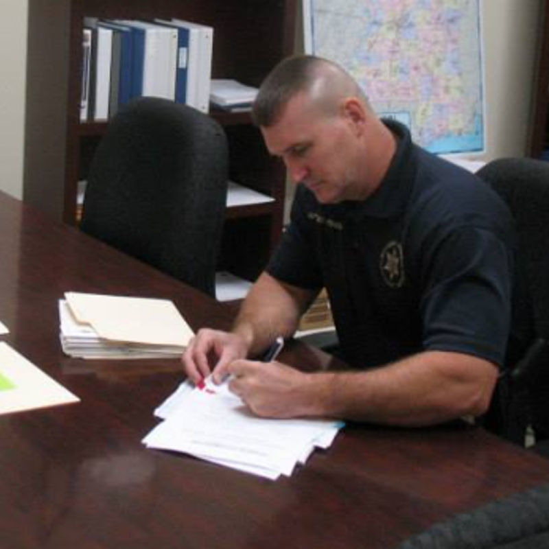 As Director over the Police Academy, Administrative abilities come with the territory. 