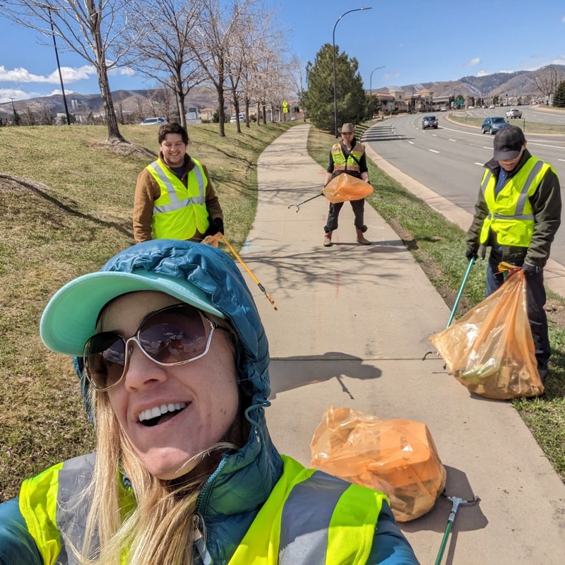 April 11th Adopt a Highway cleanup with Jefferson County Libertarians.  Look for a date to join us again next month!