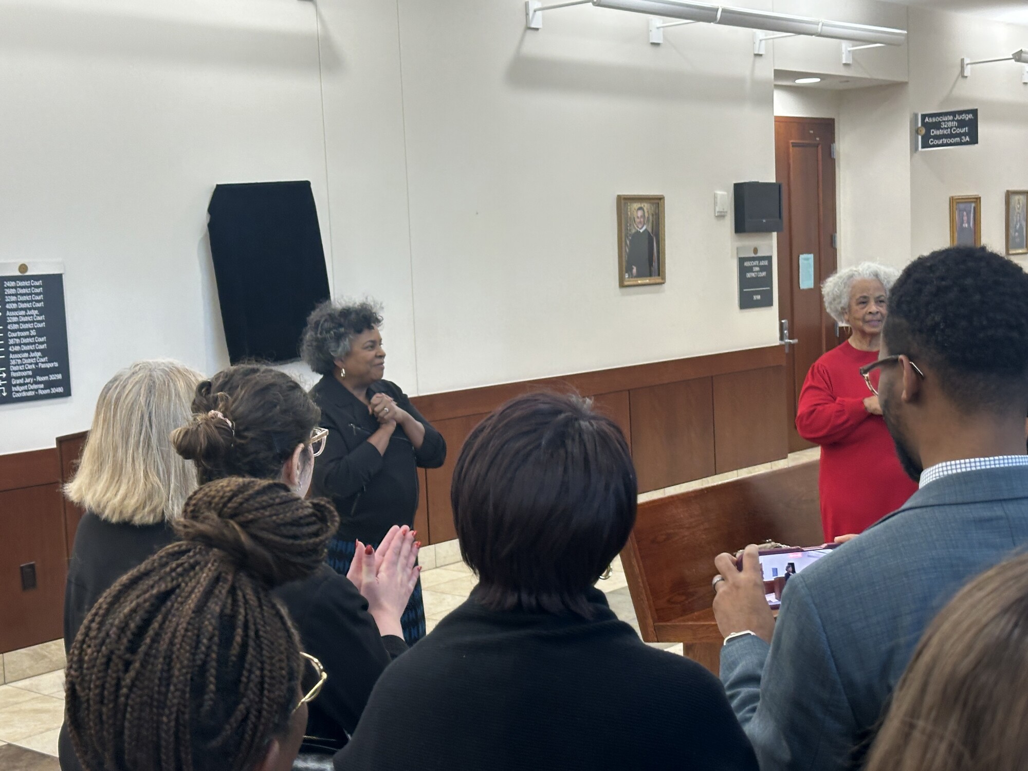 Judge Oscar Telfair portrait unveiling 