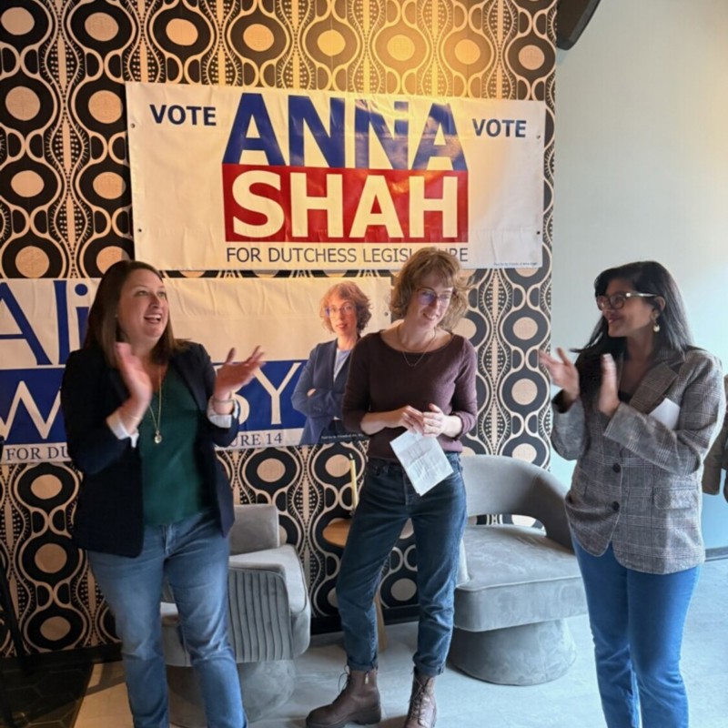 Yvette Valdés Smith (DC Legislature Minority Leader), Alix Winsby (Candidate for DC Legislator District 14), & Anna Shah (Candidate for DC Legislator District 5),