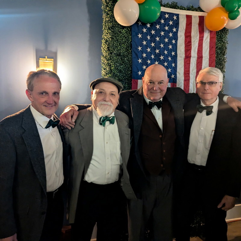 At the Amherst Gaelic Club St. Patricks Day celebration.