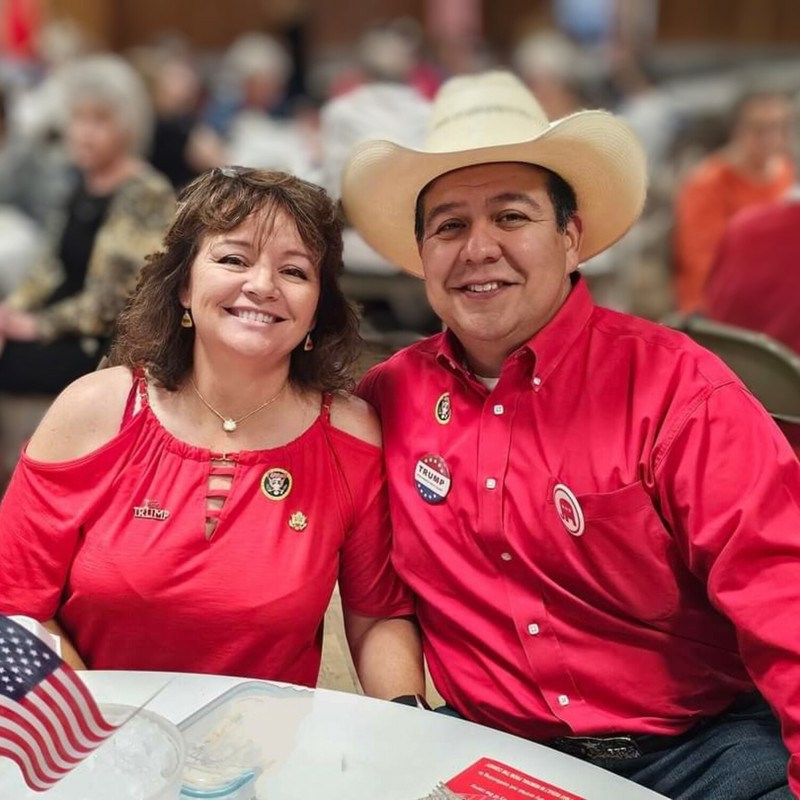Mike and his wife at a local Republican fundraiser event.