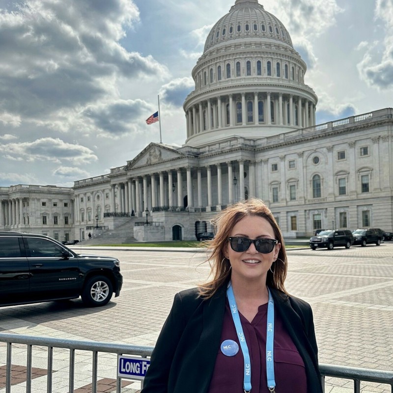 Visiting Washington DC during the National League of Cities annual meeting in 2023. We had a day on the Hill to bring our legislative concerns forward for our city.