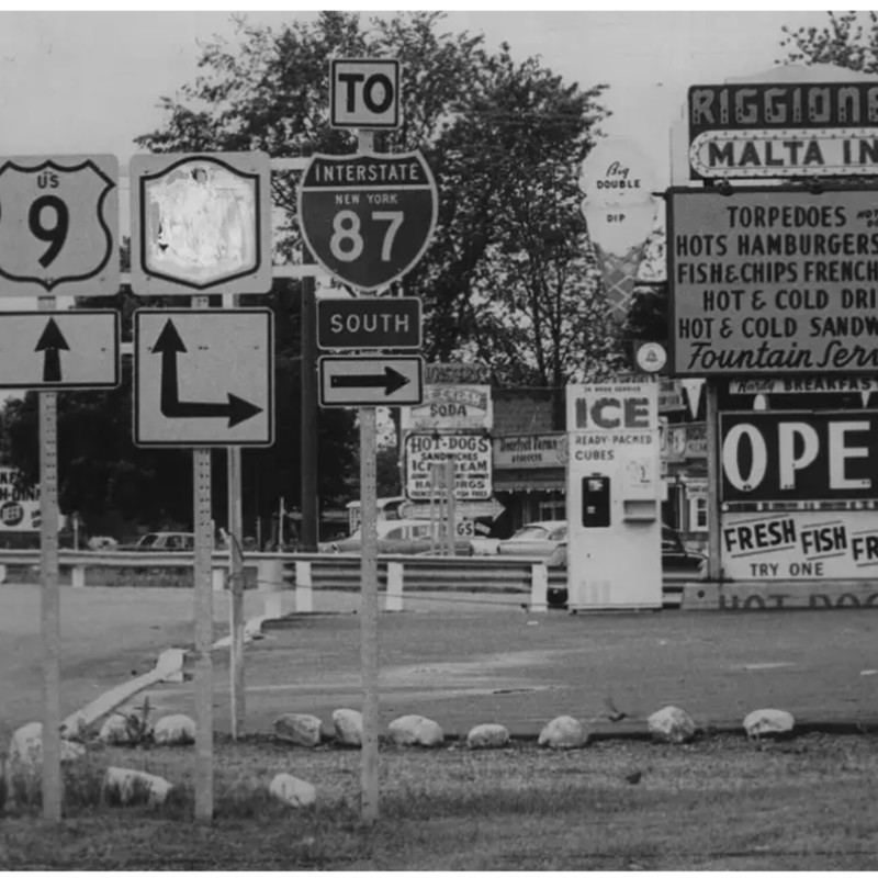 RT 9 and RT 67 Intersection in Malta