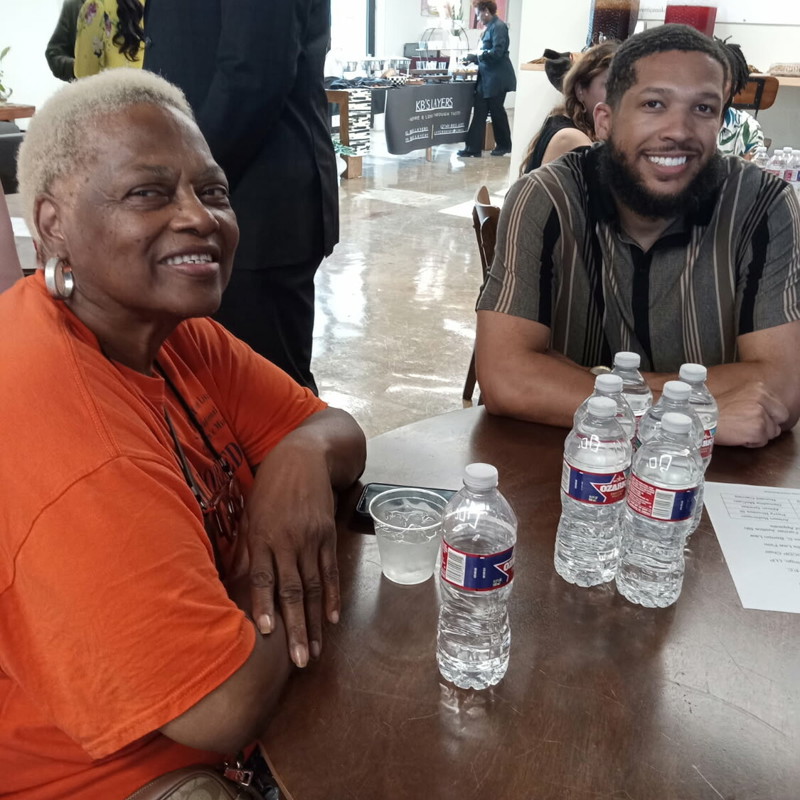 Kickoff attendees! David Chappelle & 