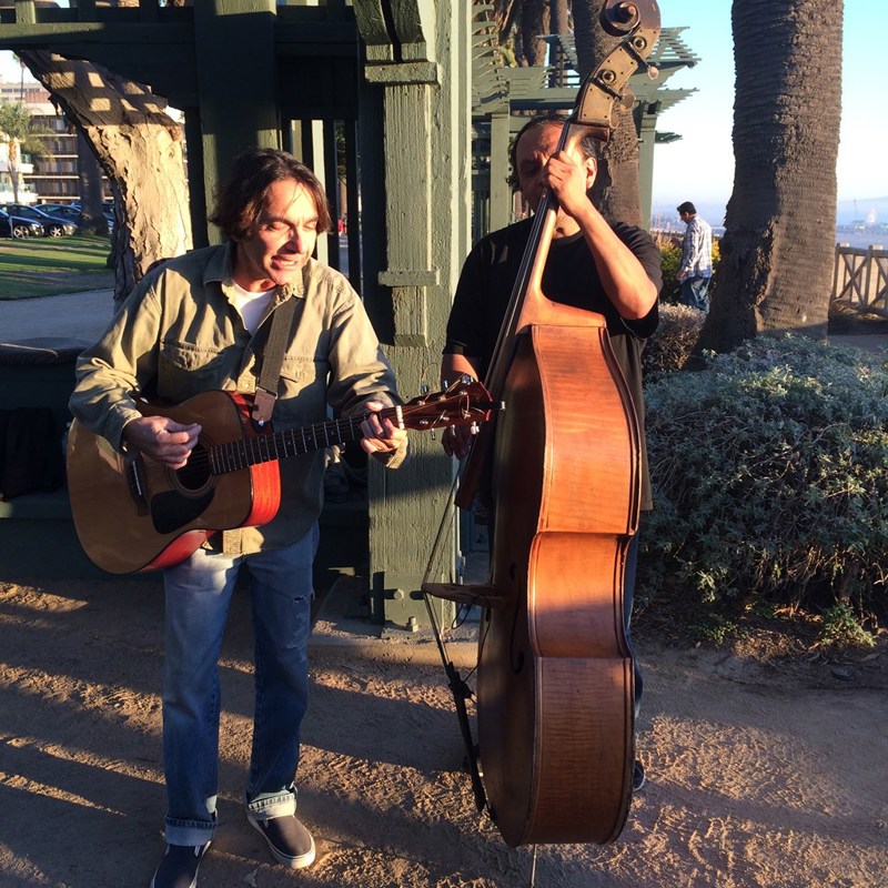 Tee-M plays in Palisades Park each Sunday afternoon. Two very talented guys. We had them open our Commission meeting in City Hall and they played at Much Music LA Day 2013. On top of that they have dedicated a song from their original works to my campaign. 