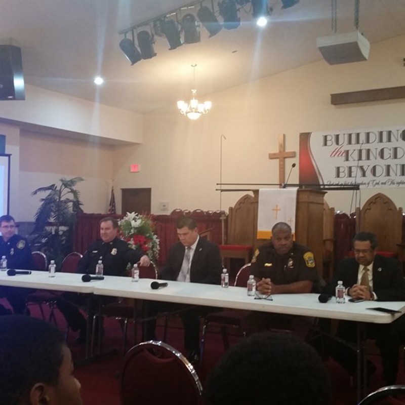 New Beech Grove Baptist Church held an important event that included a panel discussion on community relations with the NNPD.  This was a fruitful discussion that we must continue!