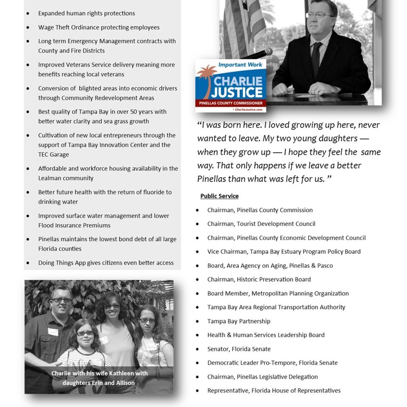 A quick one pager on the campaign