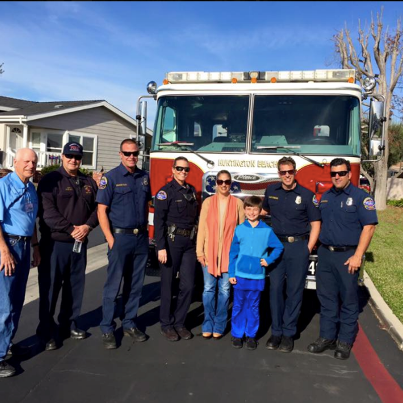 Thank you to HBFD (from Heil/Springdale) and HBPD for coming to the annual Muscular Dystrophy Association Christmas party hosted and sponsored by the Surf City Optimist Club. I am proud member of the club.