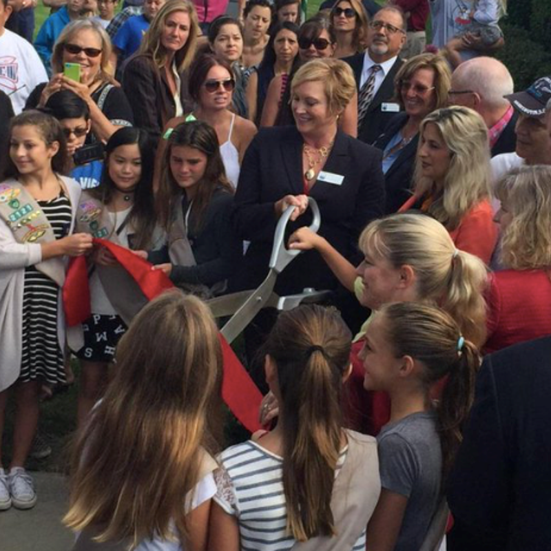 Ribbon Cutting and Grand Reopening of Hope View Elementary School, 2015
