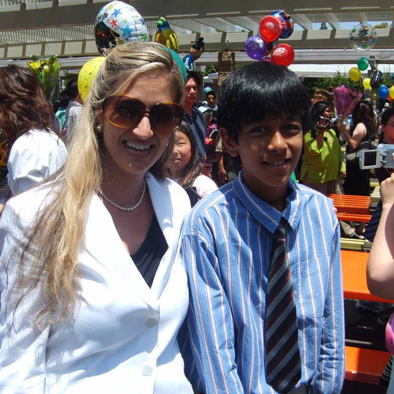 With 6th grade student for promotion in the ABC Unified School District, Cerritos