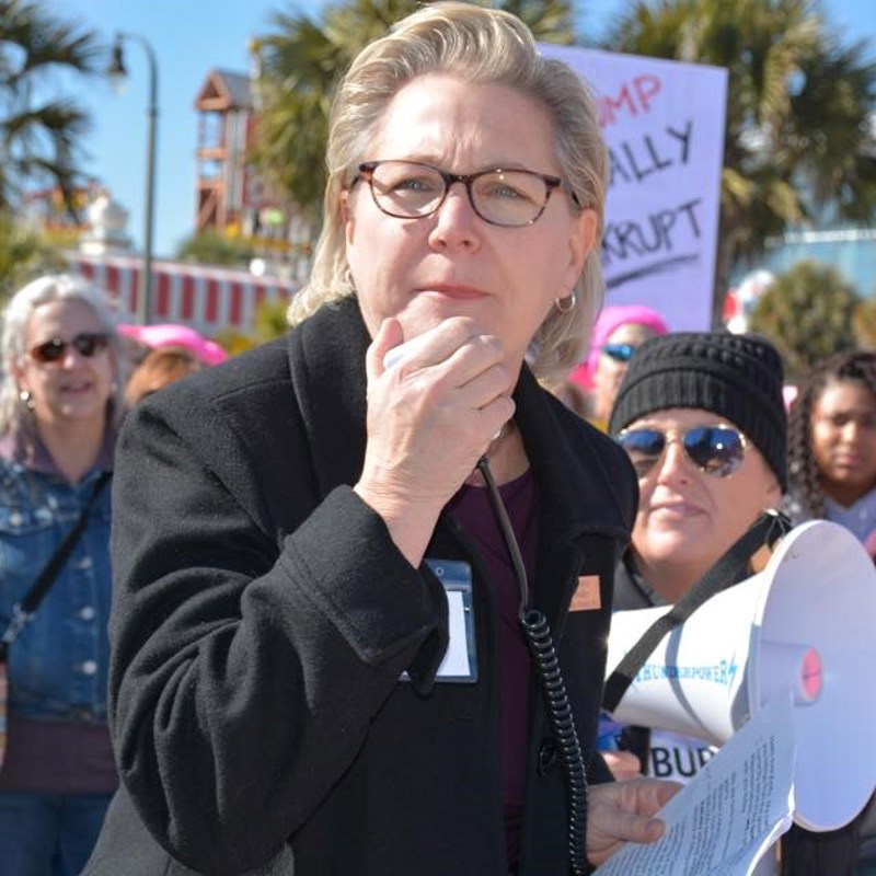 Rep. Deb at the 2018 Myrtle Beach Women's March