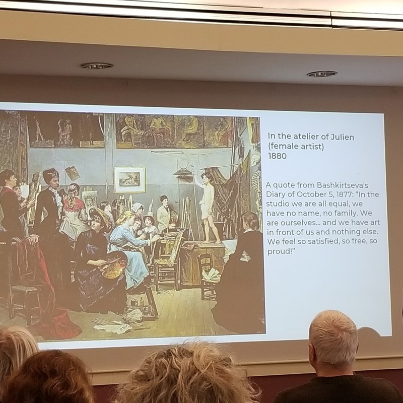 Lecture on Ukrainian Artists benefitting Dobro, a non-profit assisting people in Ukraine, at the House of the 7 Gables
