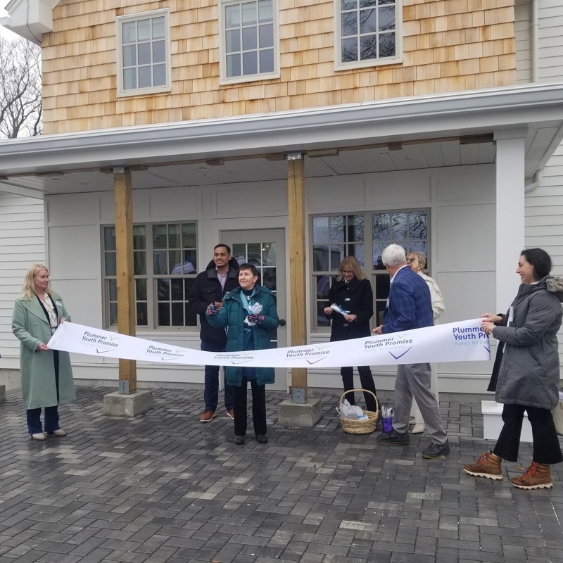 Plummer Youth Promise ribbon cutting for their spectacular new building, enhancing their work supporting our most vulnerable youth