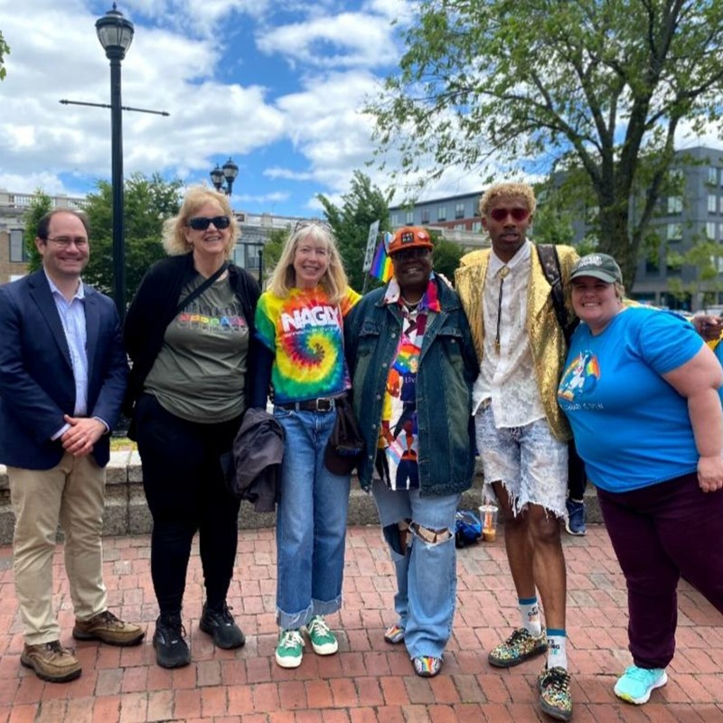 Salem's Pride Flag Raising