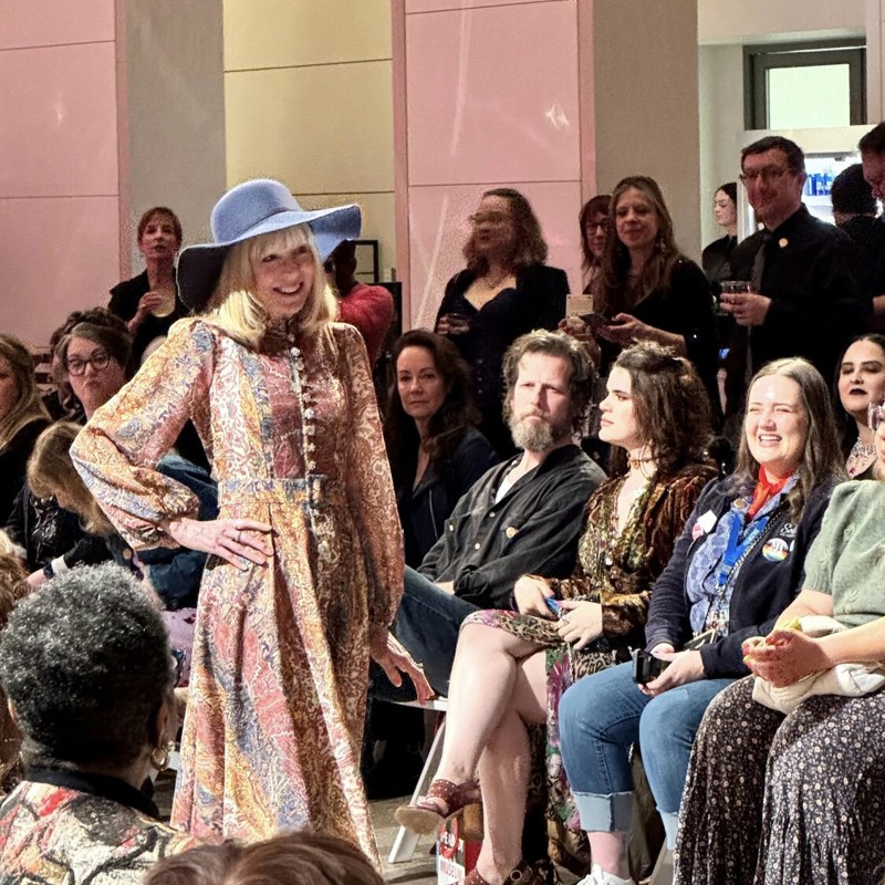 The Salem Main Streets Fashion Show returns at the PEM, showcasing our awesome small businesses! Honored to model for Re-Find on Washington Street with my daughter Brenda.