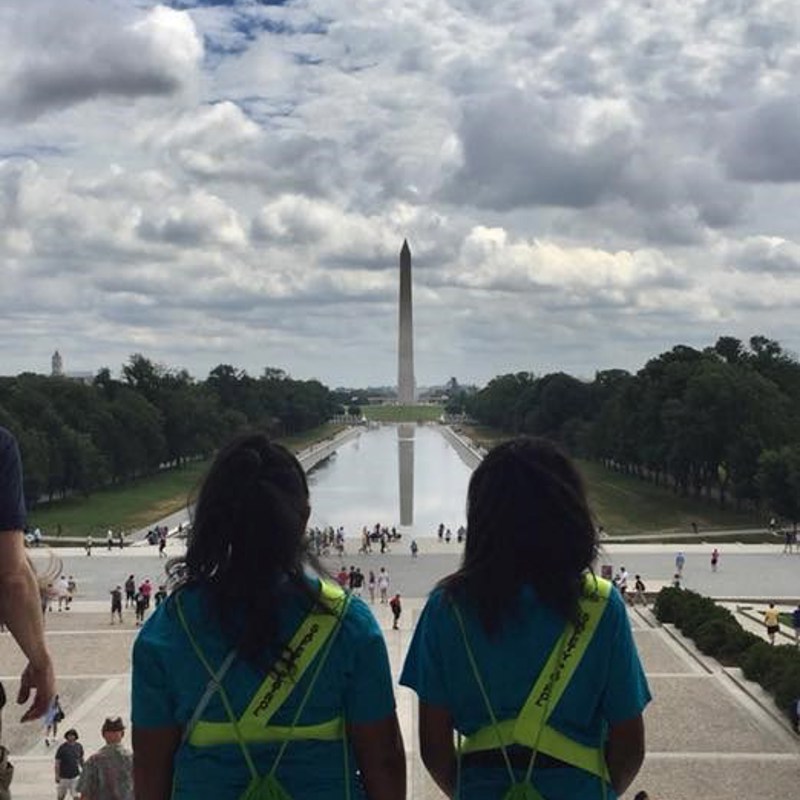 Tomorrow’s Wonder Women.

I took this photo last year. I was struck in particular by the scene of two young Safety Patrol students, standing on the steps of the Lincoln Memorial. They seemed so full of hope and purpose. What will they become?

I am thankful to live in a country where the decision is theirs for the making.